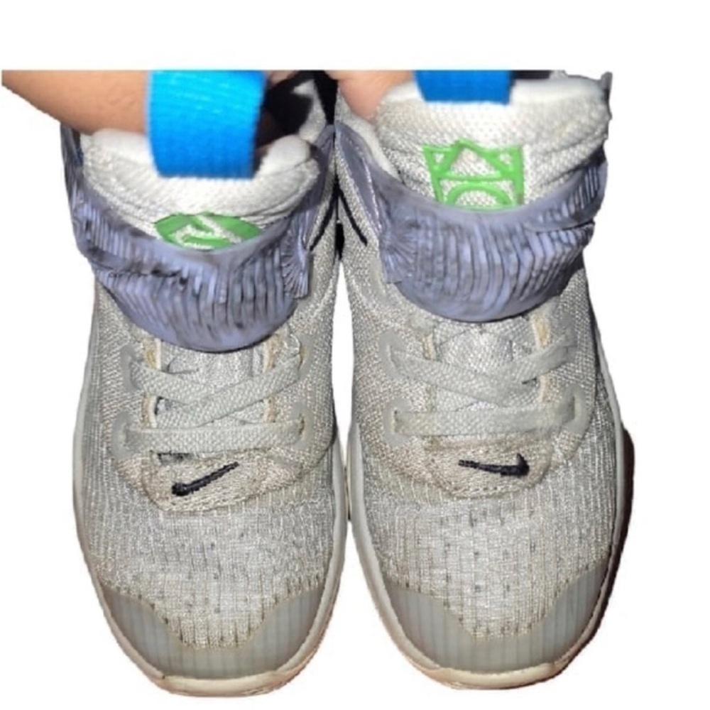 Nike Zoom Freak 3 (PS) ‘Grey Frog’ Kids Sneakers Boys Size 10.5C DB4156 004 - Picture 4 of 11